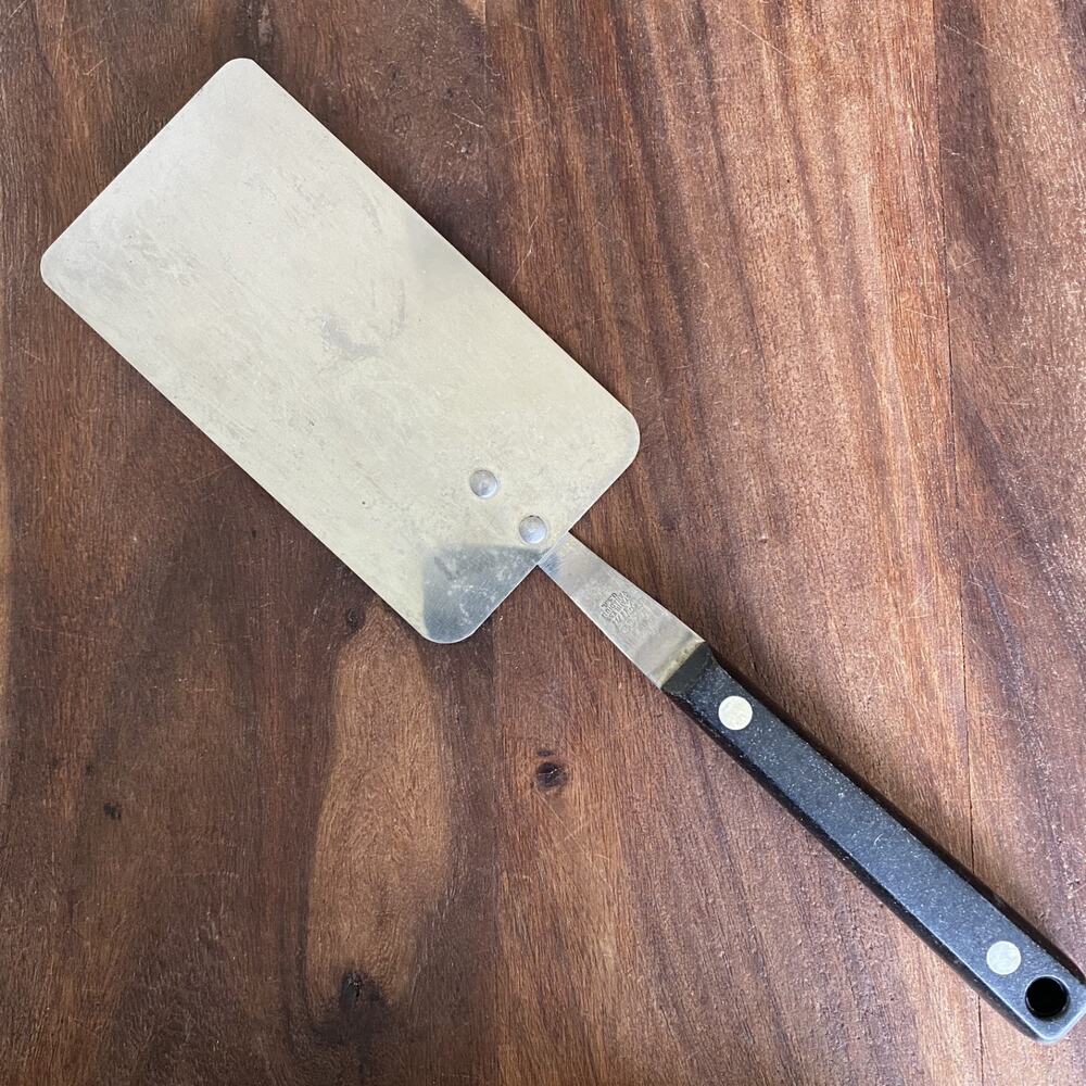 Vintage Ekco Flint Stainless Vanadium 11" Spatula Turner Flipper USA Made
